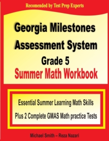 Image for Georgia Milestones Assessment System Grade 5 Summer Math Workbook