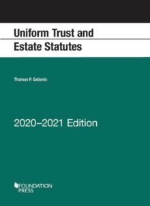 Image for Uniform Trust and Estate Statutes, 2020-2021 Edition