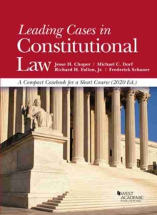 Image for Leading Cases in Constitutional Law : A Compact Casebook for a Short Course