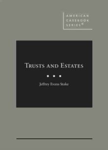 Image for Trusts, Estates, and Other Forms of Succession