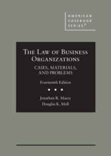 Image for The Law of Business Organizations : Cases, Materials, and Problems - CasebookPlus