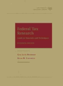 Image for Federal Tax Research : Guide to Materials and Techniques