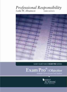 Image for Exam Pro on Professional Responsibility
