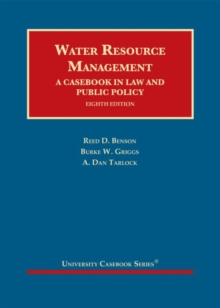 Image for Water Resource Management : A Casebook in Law and Public Policy