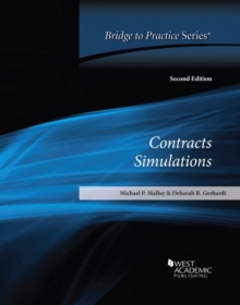 Image for Contracts simulations  : bridge to practice