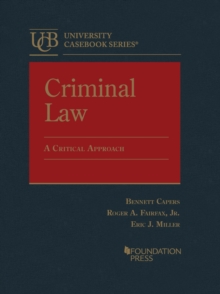 Image for Criminal law  : a critical approach