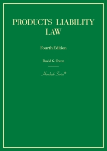 Image for Products liability law