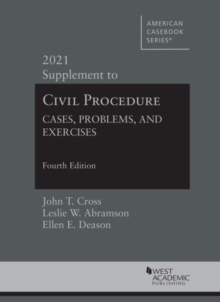 Image for Civil procedure  : cases, problems and exercises: 2021 supplement