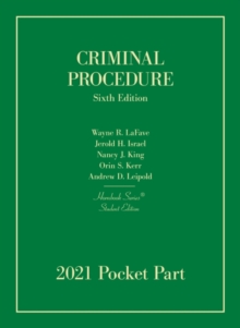Image for Criminal procedure: 2021 pocket part