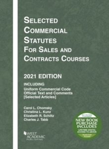 Image for Selected commercial statutes for sales and contracts courses