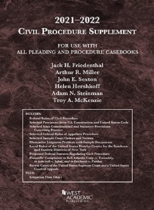 Image for Civil procedure supplement, for use with all pleading and procedure casebooks, 2021-2022