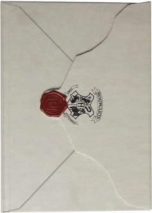 Harry Potter: Hogwarts Acceptance Letter Hardcover Ruled Journal