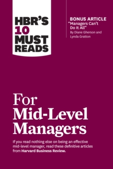 Image for HBR's 10 Must Reads for Mid-Level Managers