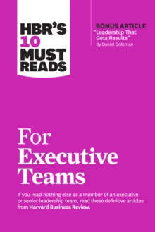 Image for HBR's 10 must reads for executive teams