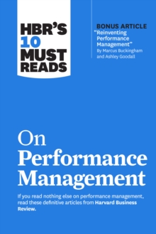 Image for HBR's 10 Must Reads on Performance Management