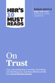 Image for HBR's 10 must reads on trust
