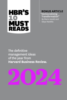 Image for HBR's 10 Must Reads 2024