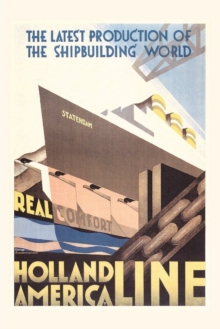 Image for Vintage Journal Poster for Holland America Line Poster