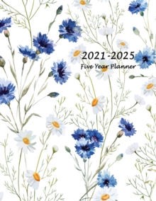 Image for 2021-2025 Five Year Planner : 60-Month Schedule Organizer 8.5 x 11 with Beautiful Coloring Pages (Volume 1)