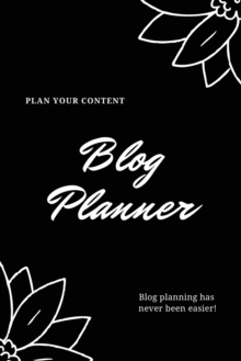 Image for Blog Planner : Bloggers Design, Plan, & Create Using Content Strategy Planning, Creating Social Media Post, Blogger Gift, Journal