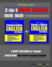 Image for Preston Lee's 2-in-1 Book Series! Conversation English & Read & Write English Lesson 1 - 40 For Vietnamese Speakers