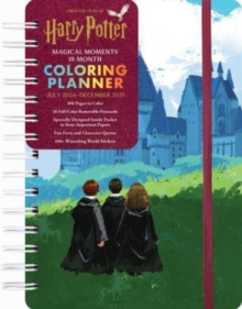 Image for 2025 Harry Potter Magical Moments 18-Month Coloring Planner