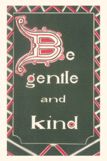 Image for Vintage Journal Be Gentle and Kind