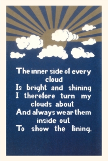 Image for Vintage Journal Inspirational Cloud Poem