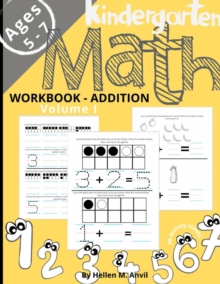 Image for Kindergarten Math Addition Workbook Age 5-7