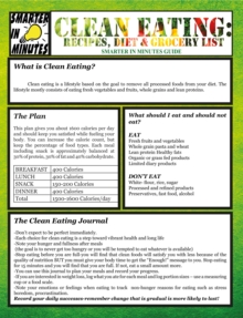 Image for Clean Eating: Recipes, Diet & Grocery List.