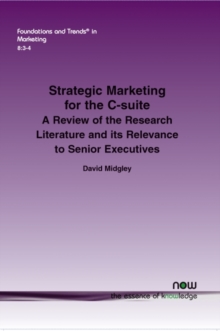Image for Strategic Marketing for the C-suite