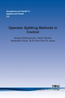 Image for Operator Splitting Methods in Control