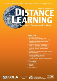 Image for Distance Learning Magazine, Volume 12, Issue 2, 2015