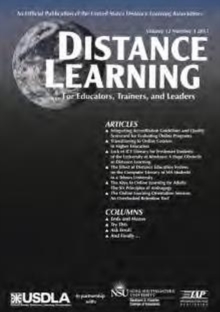 Image for Distance Learning Magazine, Volume 12, Issue 4, 2015
