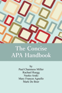 Image for The Concise APA Handbook