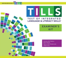 Image for Test of Integrated Language and Literacy Skills™ (TILLS™): Examiner's Kit : Now with Tele-TILLS!