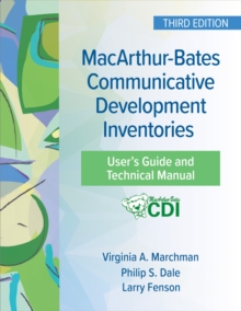 Image for MacArthur-Bates Communicative Development Inventories User's Guide and Technical Manual