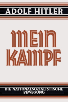 Image for Mein Kampf - Deutsche Sprache - 1925 Ungekurzt