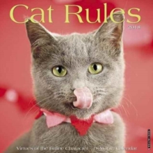 Image for Cat Rules 2018 Wall Calendar