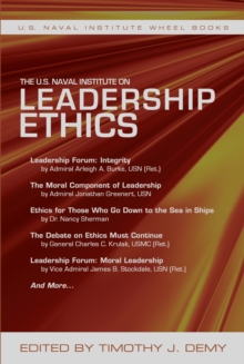 Image for The U.S. Naval Institute on Leadership Ethics