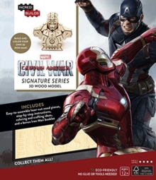 IncrediBuilds: Marvel’s Captain America: Civil War: Iron Man Signature Series 3D Wood Model