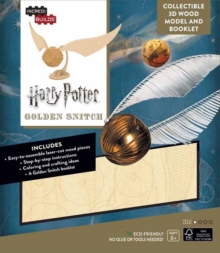Image for IncrediBuilds: Harry Potter : Golden Snitch 3D Wood Model and Booklet
