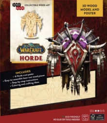 Image for IncrediBuilds: World of Warcraft: Horde 3D Wood Model and Poster