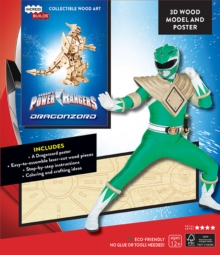 IncrediBuilds: Power Rangers: Dragonzord 3D Wood Model and Poster
