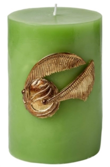 Harry Potter Golden Snitch Sculpted Insignia Candle