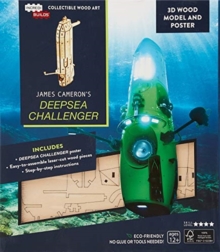 Image for Incredibuilds: James Cameron's Deepsea Challenger 3D Wood Model and Poster