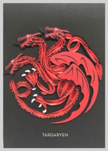 Game of Thrones: House Targaryen Quilled Card