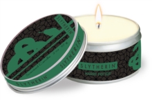 Harry Potter Slytherin Scented Tin Candle: Small, Mint