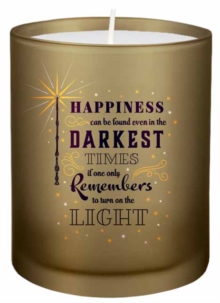 Harry Potter: Turn on the Light Glass Candle