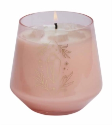 Image for Rose Quartz Crystal Healing Scented Glass Candle